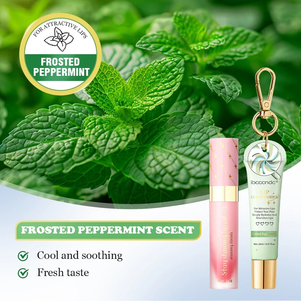 Lip Oil & Lipstick Set | Hydrating Gloss Duo 14ml+7ml