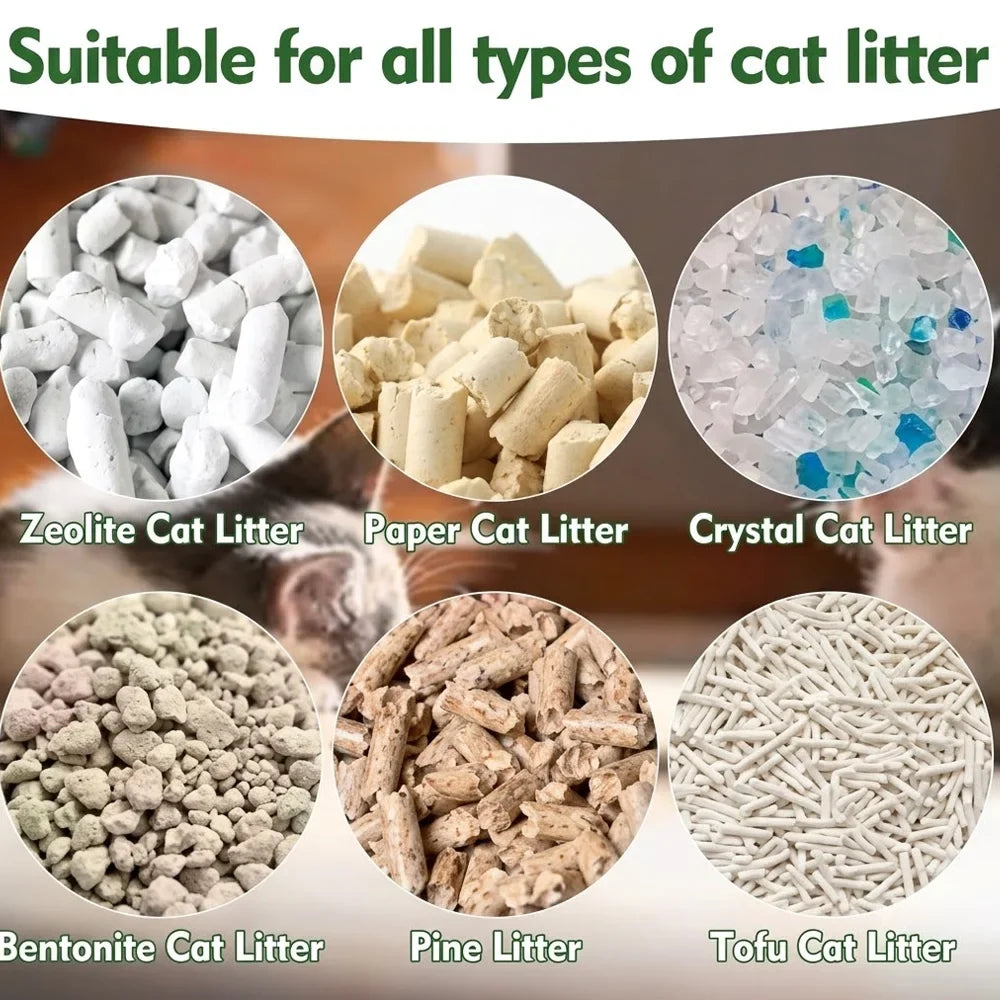 MIRAVEXL Activated Carbon Cat Litter Deodorizing Beads 200g