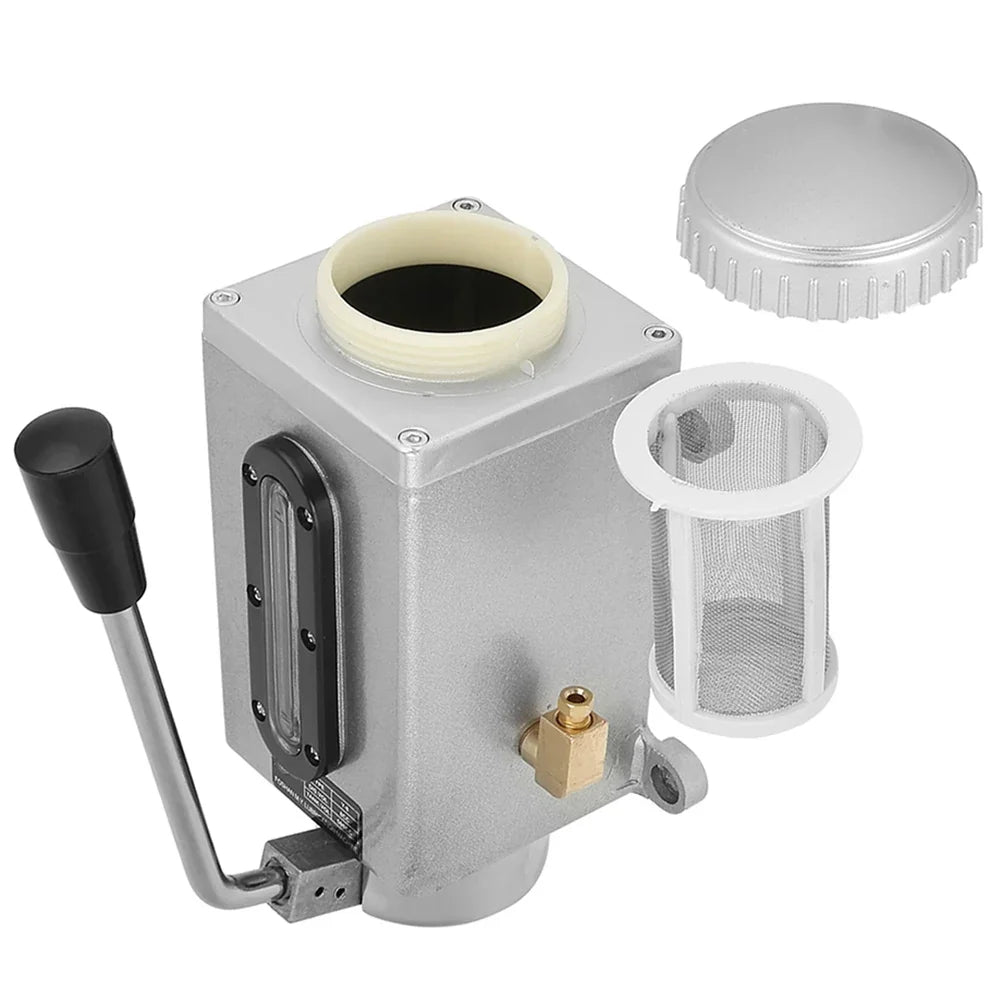 Manual Double Outlet Lubrication Oil Pump – CNC & Lathe
