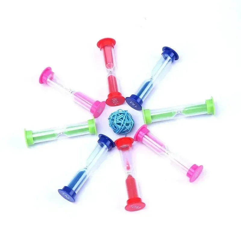 Colorful Sand Timer Hourglass | Décor & Time Management Tool