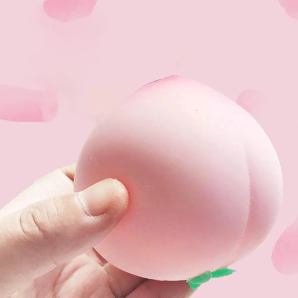 Creative Anti Stress Peach Children's Ball Pinching Toy Fidget