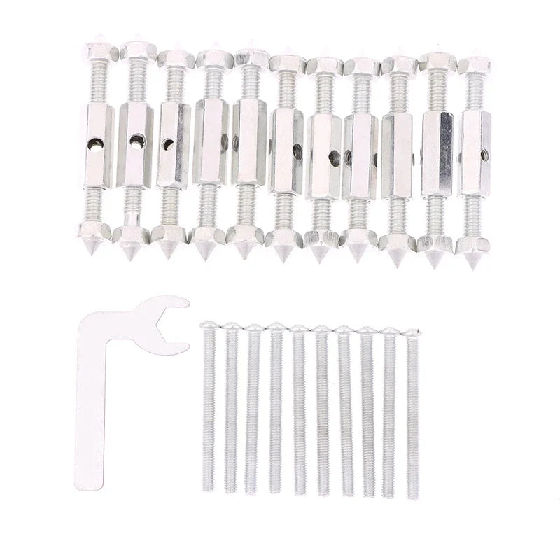 10-Pack Wall Switch Socket Cassette Repair Kit with Wrench