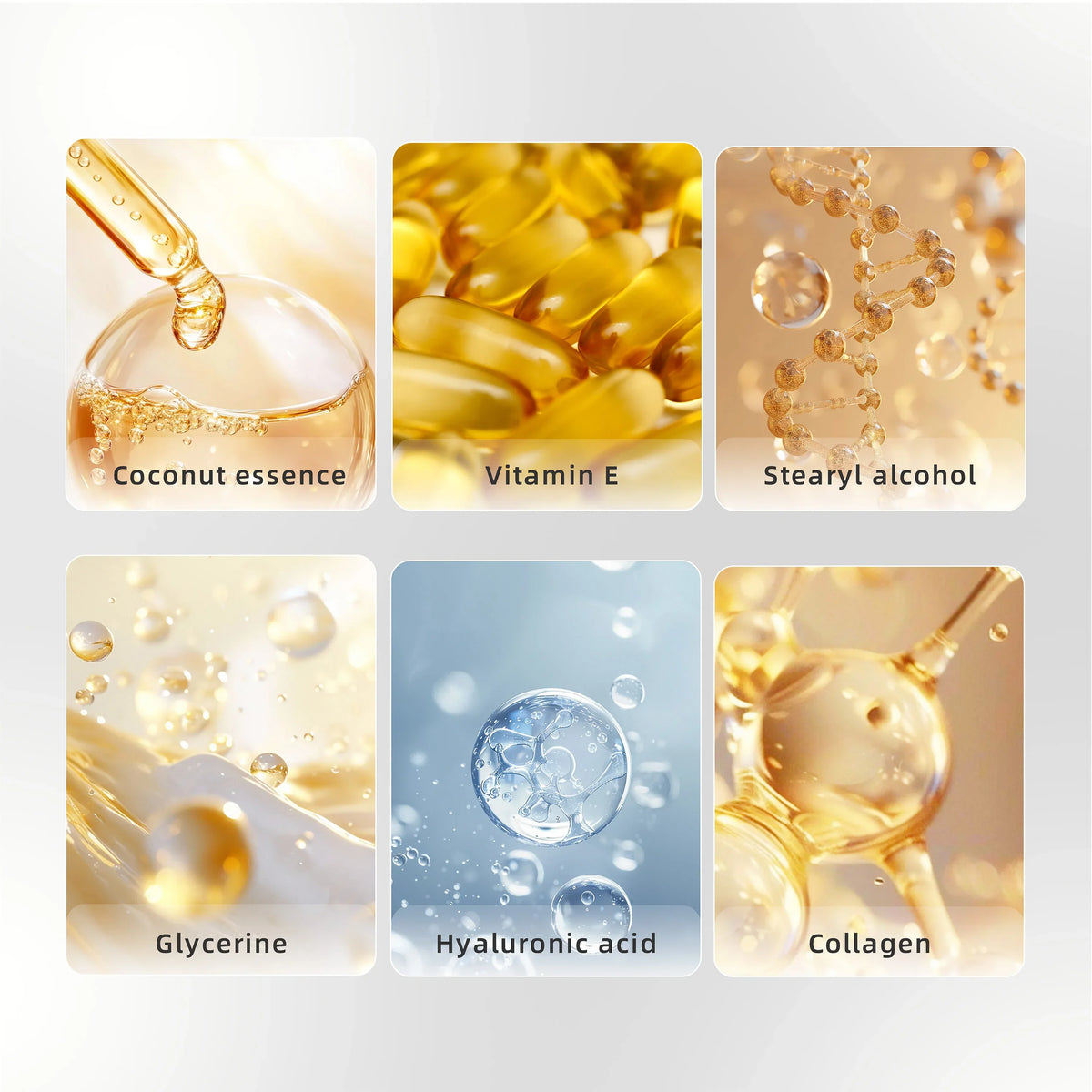 24-Hour Hydrating Coconut Cream Vitamin E Collagen Hypoallergenic All