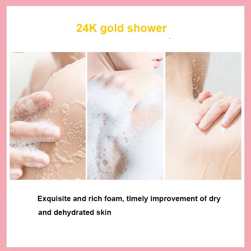 Senana 24K Gold Shower Gel – Deep Clean Moisturizing Body Wash