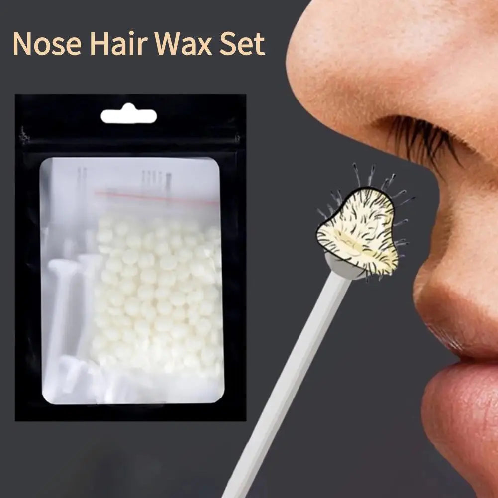 Painless Nose & Ear Wax Hair Removal Kit – Men & Women