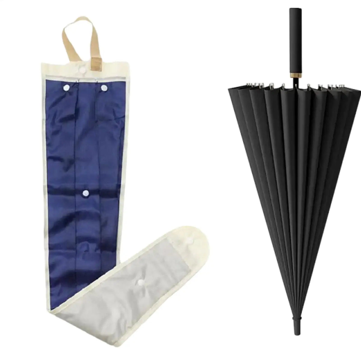 Wet Umbrella Bags Waterproof Umbrellas Sleeve Cover Keep Floor Dry