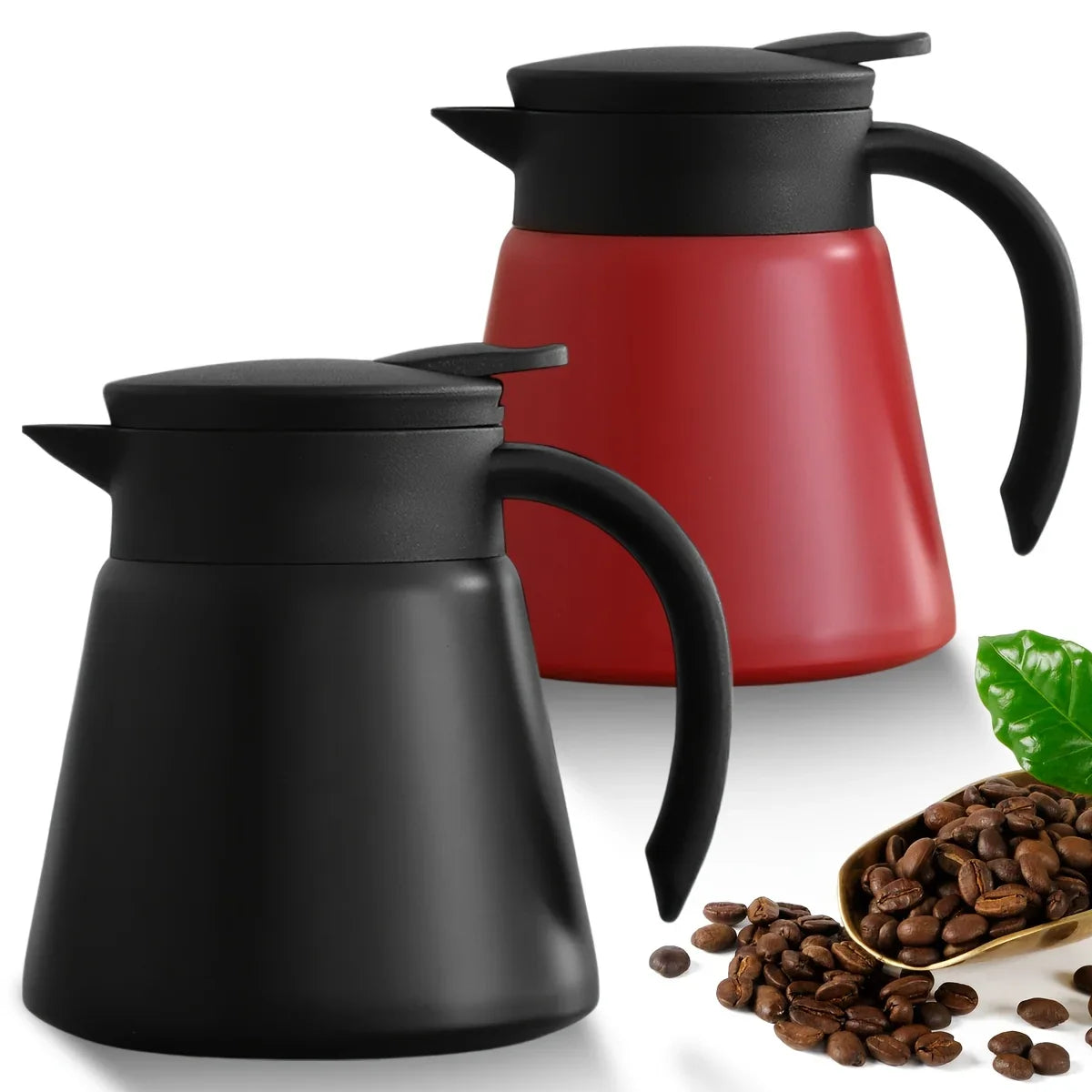Thermal Coffee Carafe Tea Pot 304 Stainless Steel Double Wall Vacuum