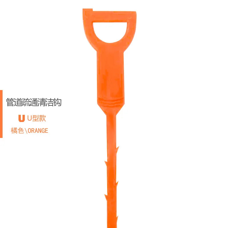 Drain Hair Remover & Pipe Cleaning Tool for Wash Basin Sinks