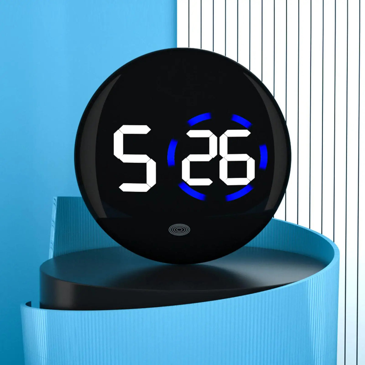 Mini LED Digital Car Clock | Dashboard, Fridge, RV & Travel