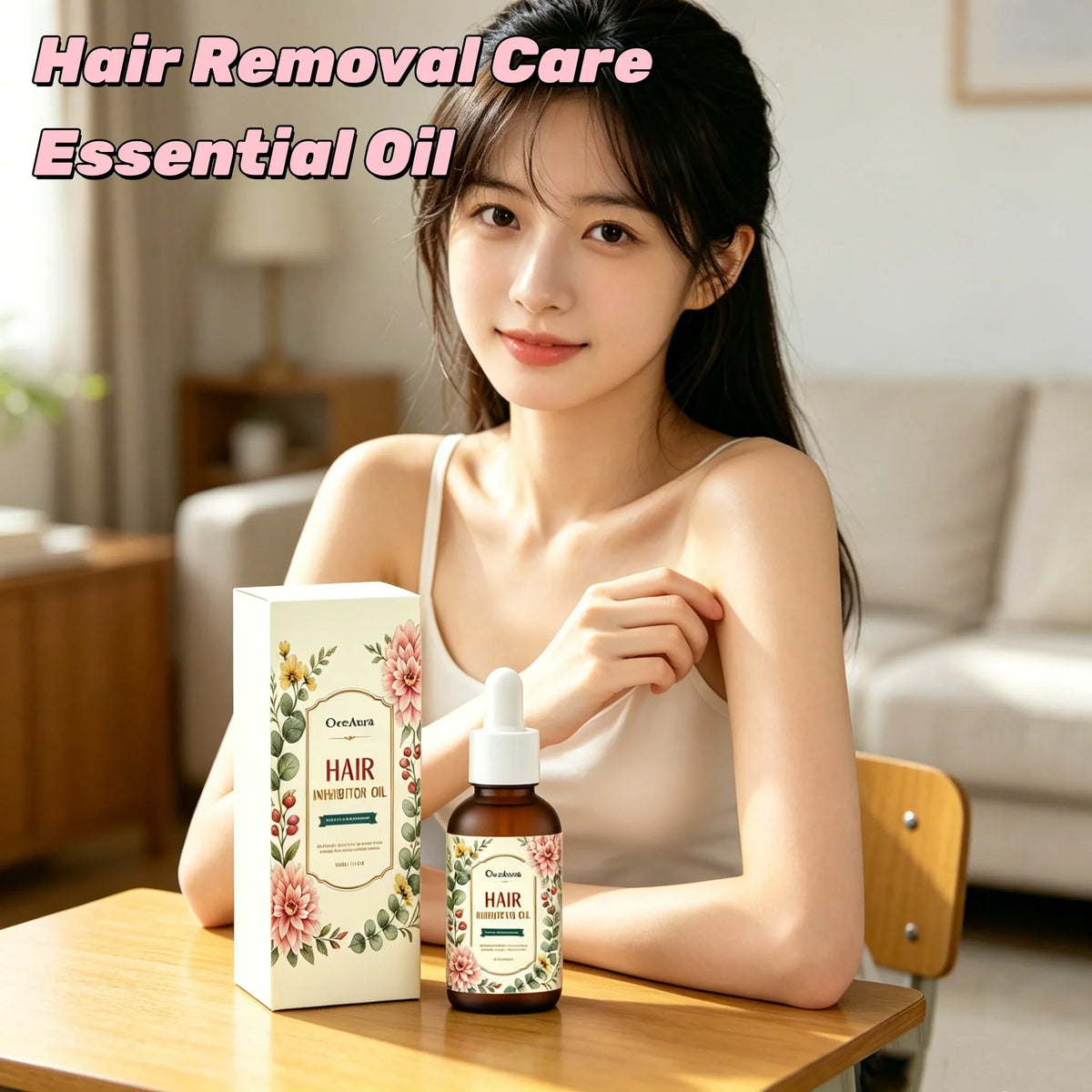 OCEAURA Post-Wax Soothing Skin Care Oil 60ml | After Hair Removal