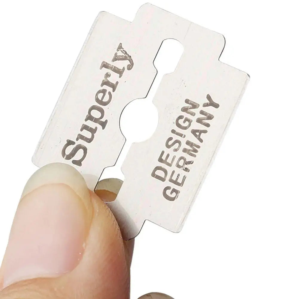100-Pack Steel Pedicure Replacement Blades – Dead Skin Remover
