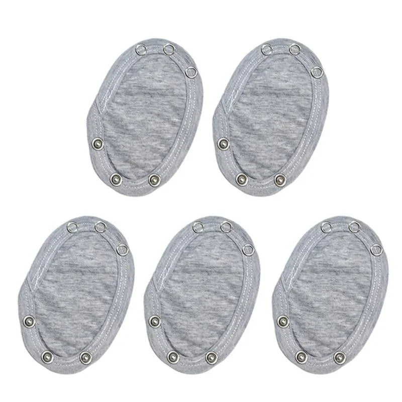 5-Pack Baby Romper Crotch Extender – Snap Button Bodysuit