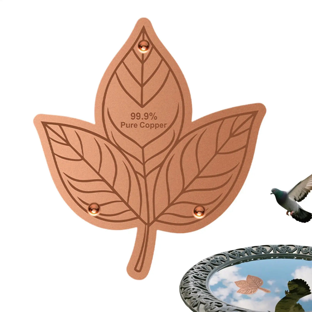 Copper Bird Bath Purifier Disk – Triple-Point Support