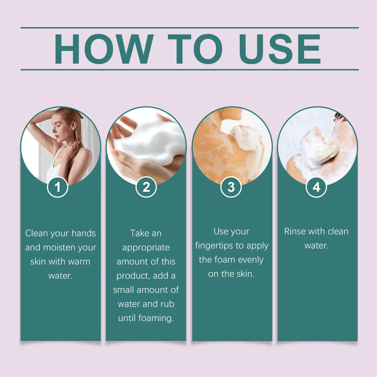 OceAura Gentle Body Cleansing Cream | Purifying Shower Gel 100g