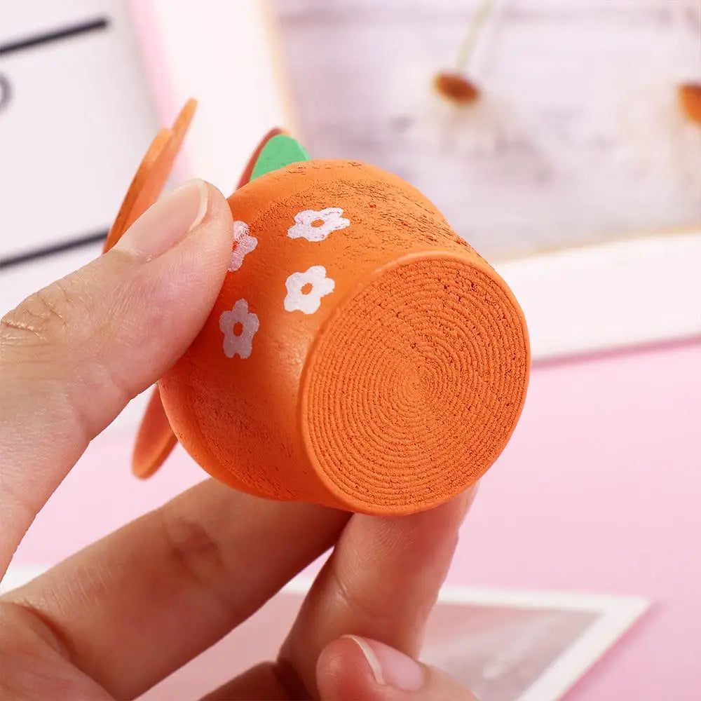 Wooden Flower Note & Photo Card Holder | Cute Desk Organizer