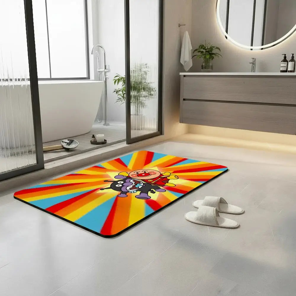 Breadwinners Diatomite Bath Mat – Quick Dry, Non-Slip Floor Mat