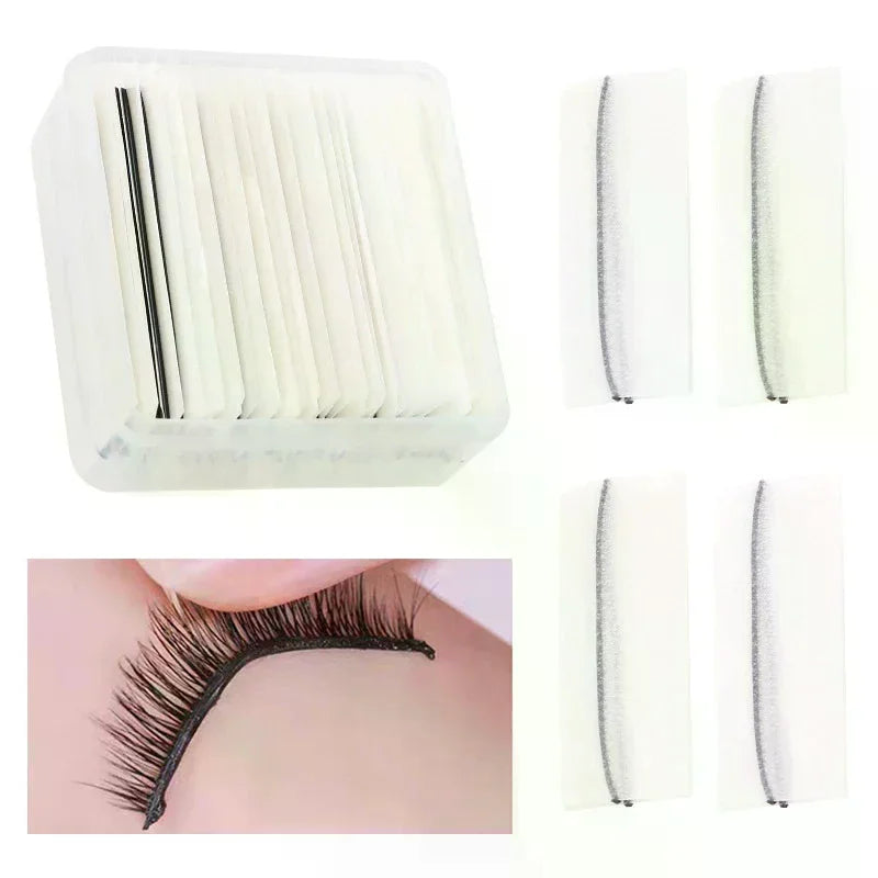 Self-Adhesive Eyelash Strips – Reusable & Waterproof 40pcs