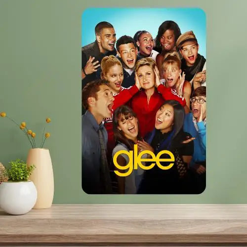 Glee TV Show Metal Poster Sign | Retro Aluminum Wall Decor