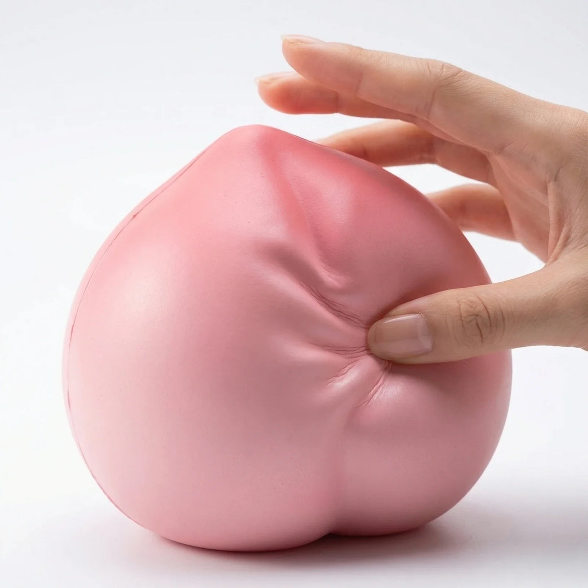 Peach Slow-Rise Squeeze Toy – Sensory Fidget Gift for Adults