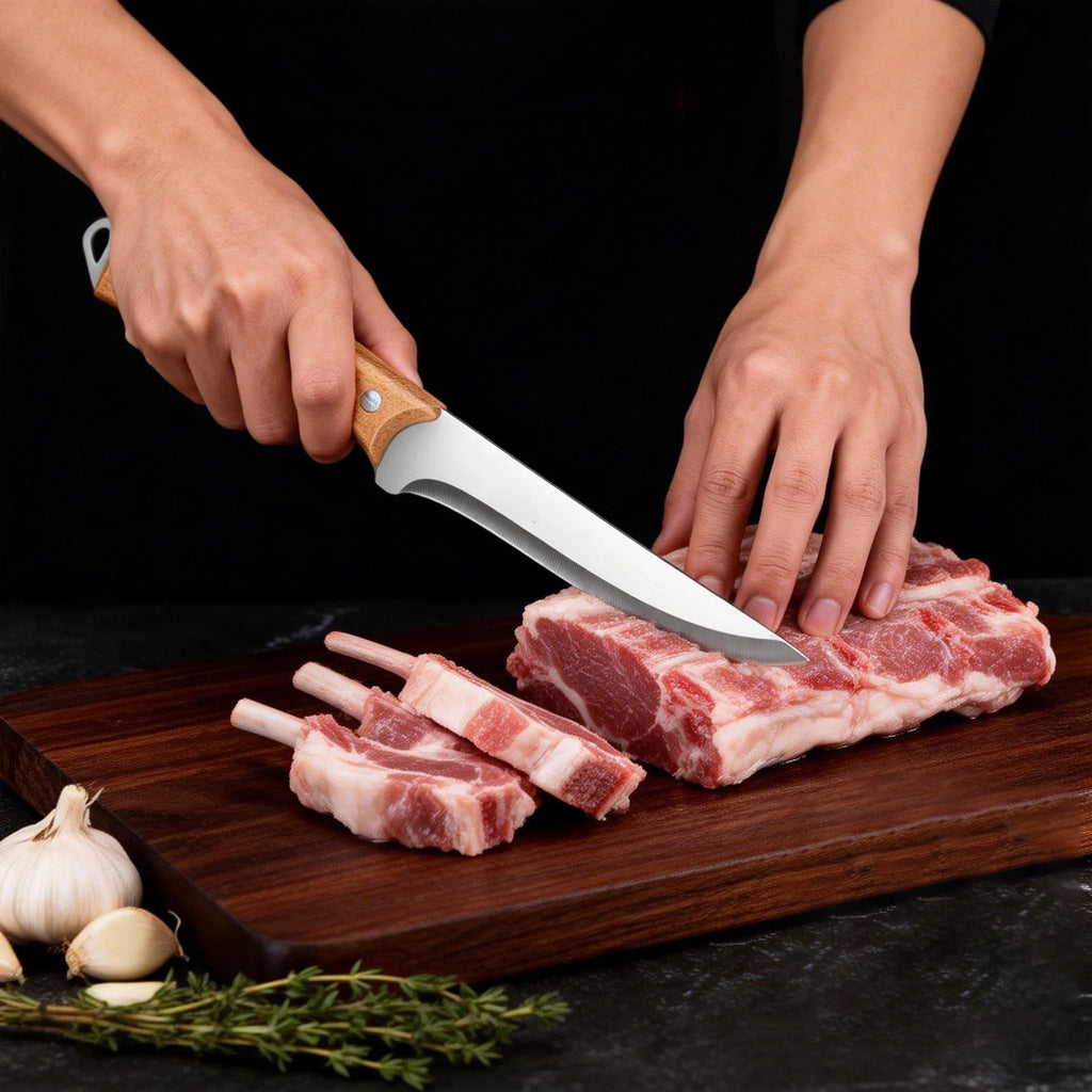 Stainless Steel Boning Knife – Professional Chef Kitchen Knife