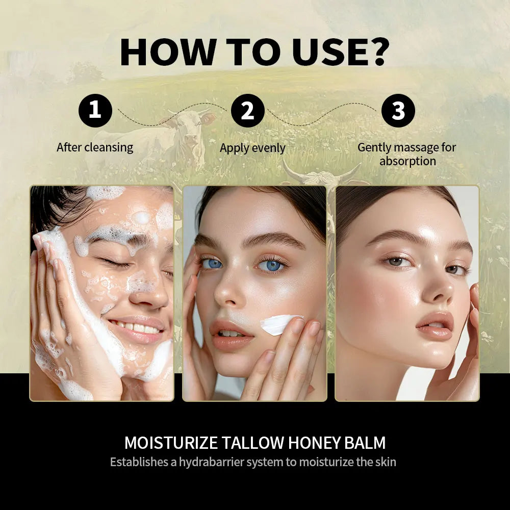 Beef Tallow Face Cream – Moisturizing & Firming | Lakerain