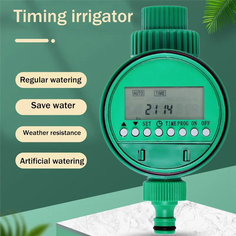 Automatic LCD Garden Irrigation Timer | Watering Controller