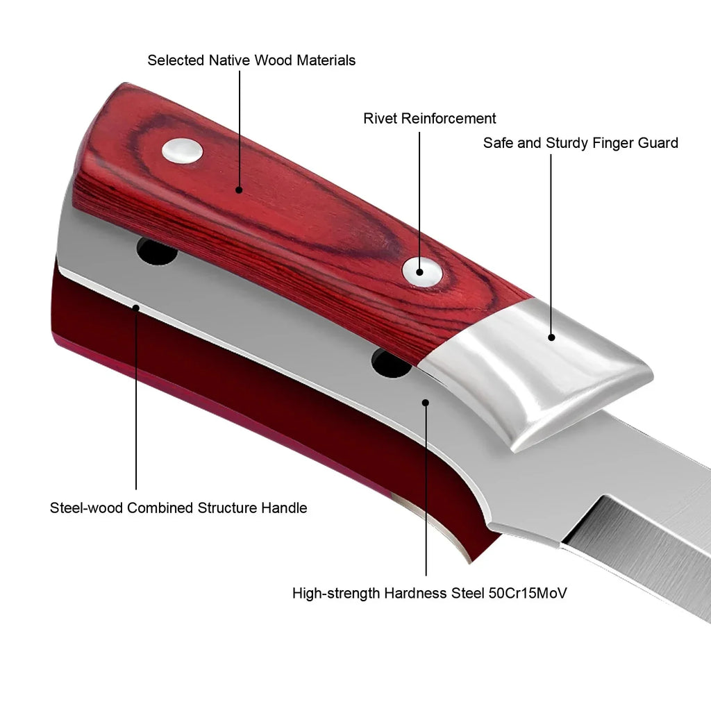 Stainless Steel Boning Knife Set – 1, 2 or 3-Piece Butcher