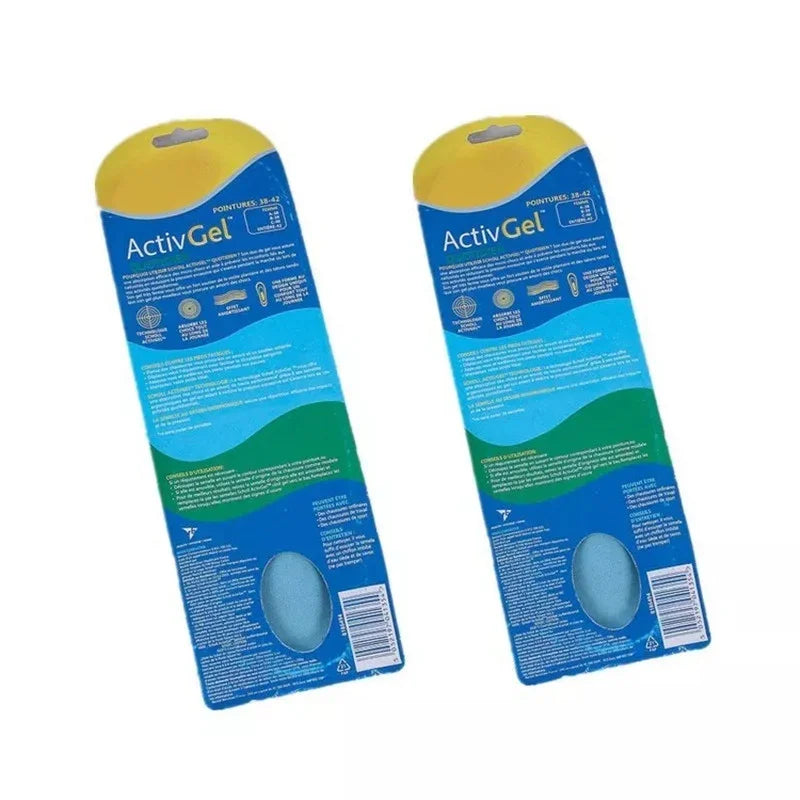 Silicone Gel Sport Shoe Insoles – Non-Slip Cushioning Pair