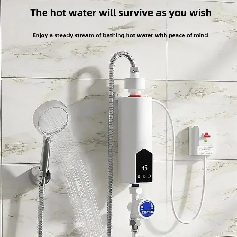 Instant Electric Water Heater 3000W–5500W 220V | Tankless