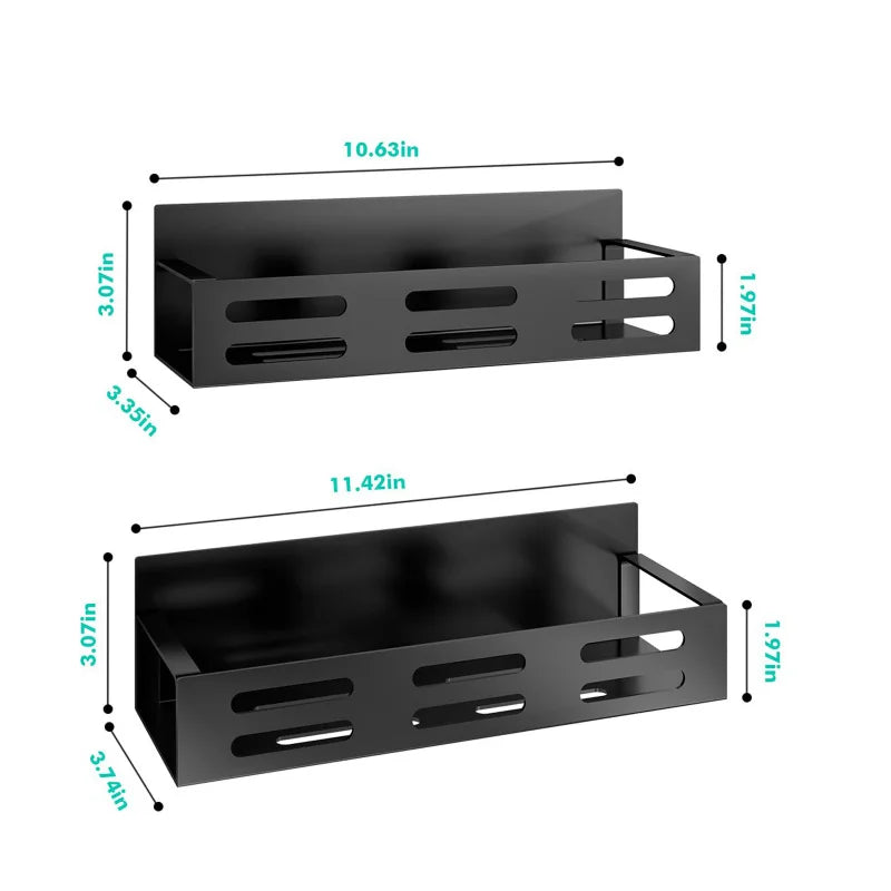 Magnetic Side Shelf for Fridge & Microwave – No Drill Storage