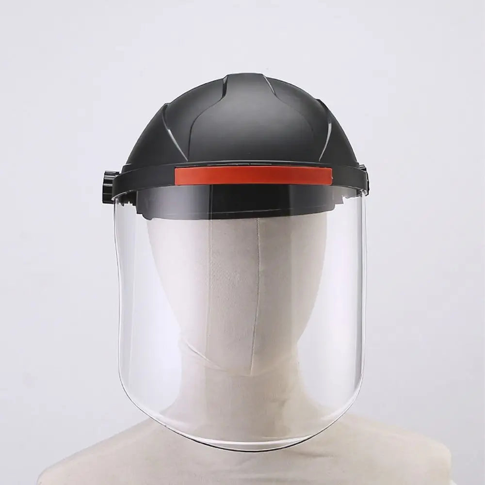 PC Plastic Welding Helmet – Flip Visor, Anti-UV & Anti-Splash