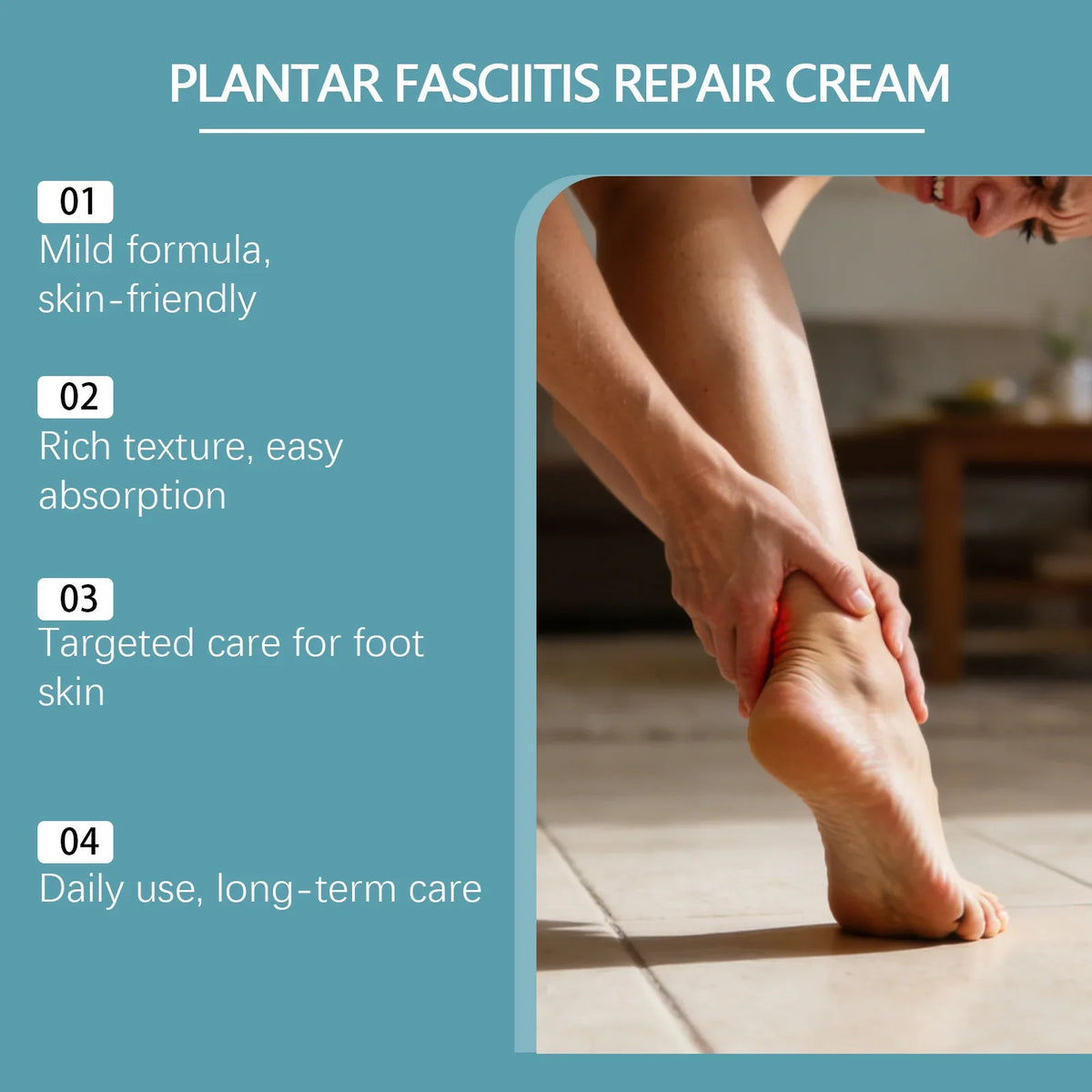 Foot Care Heel Moisturizing Cream – Softening Massage Cream 60g