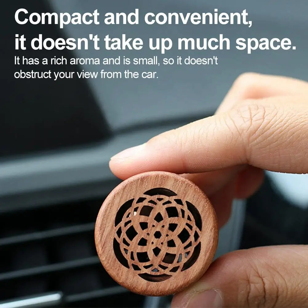 Wooden Car Vent Clip Aromatherapy Diffuser | Air Freshener