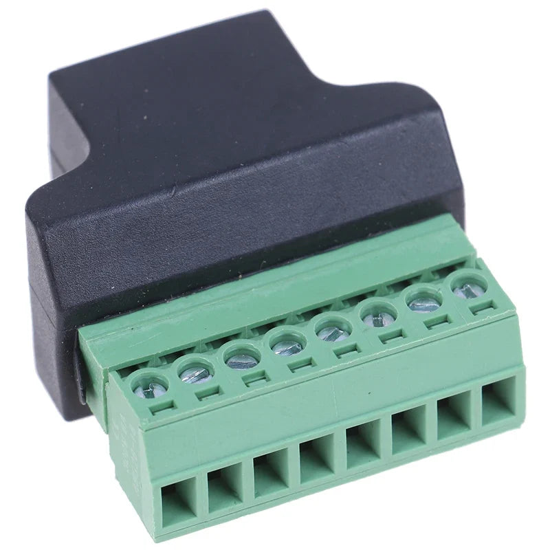 RJ45 Female to Screw Terminal Adapter for CCTV DVR