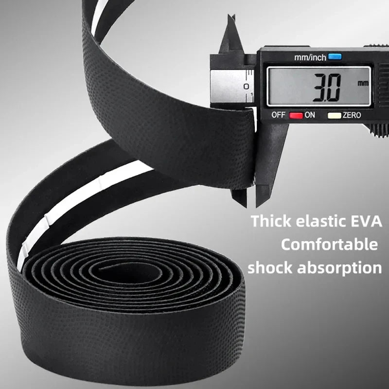 MOTSUV Road Bike Bar Tape – Non-Slip Silicone PU EVA Drop Bar Wrap