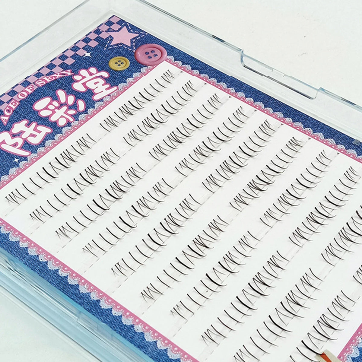 Wispy Lower Lash Clusters | Manga Style, 10 Rows, Waterproof