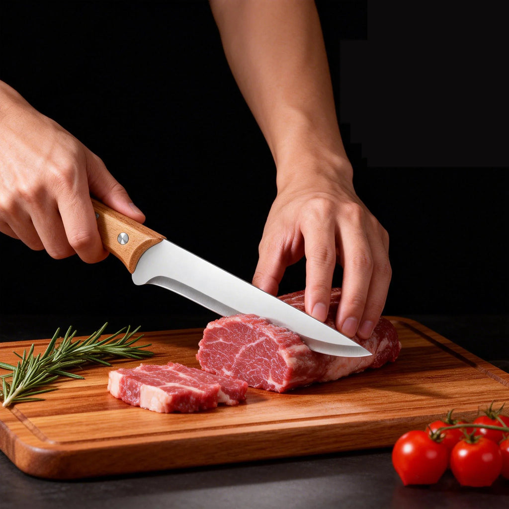 Stainless Steel Boning Knife – Professional Chef Kitchen Knife