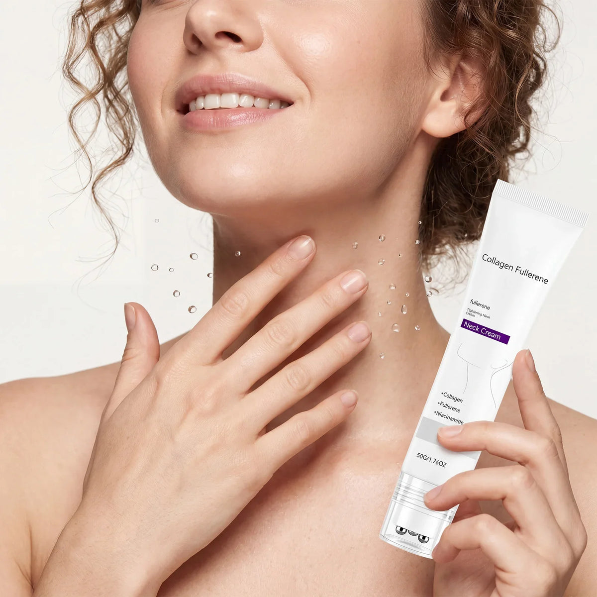 Roller Ball Collagen Neck Cream – Firming & Hydrating 50g