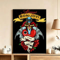 Bon Jovi Rock Band HD Wall Poster – Waterproof Home Decor