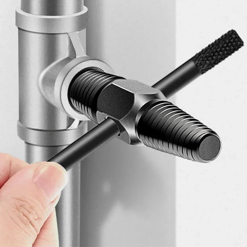 Zimir Double Head Screw Extractor Set – Bolt & Pipe Remover