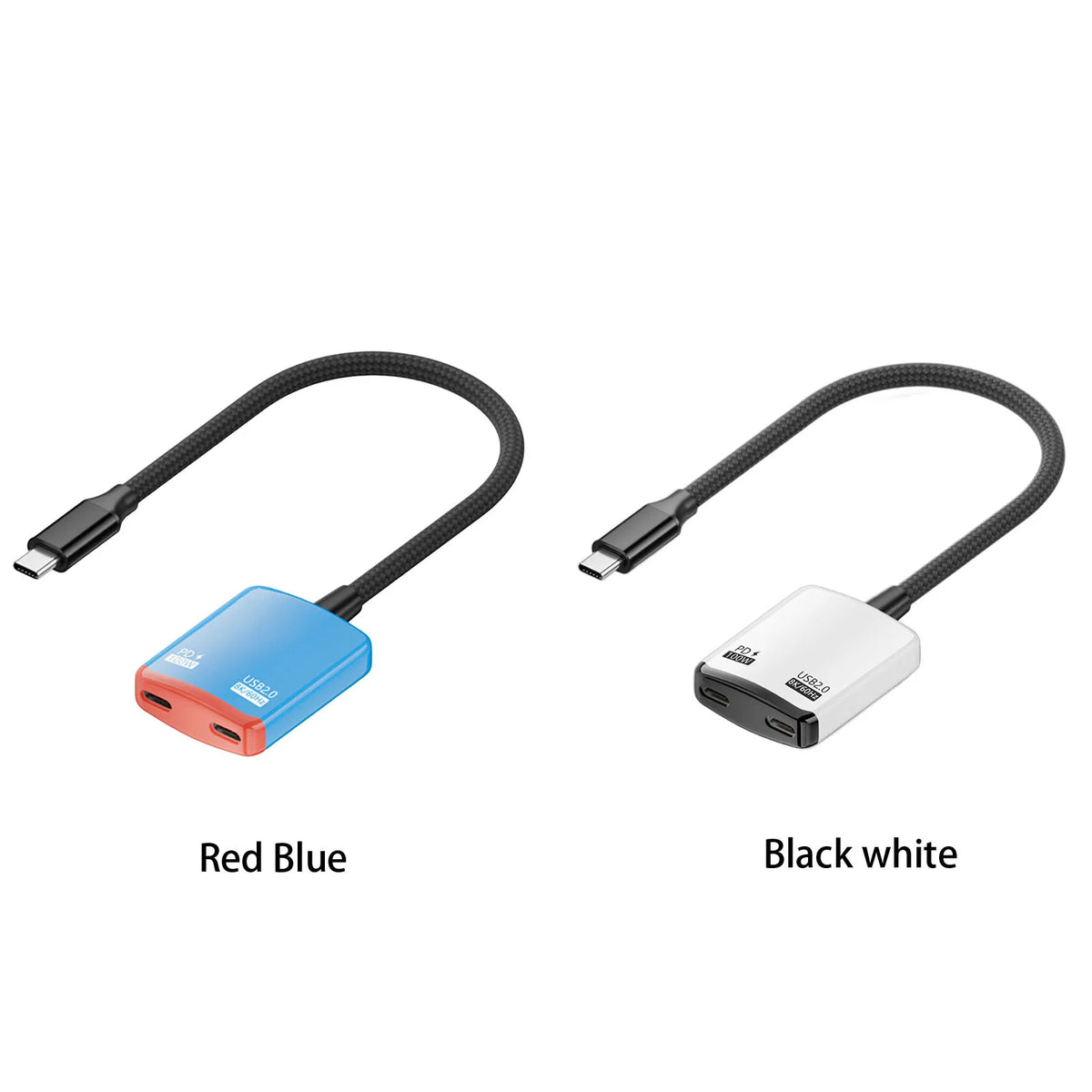 2-in-1 Type-c AR Glasses Charging Adapter 100W PD Fast Chargings