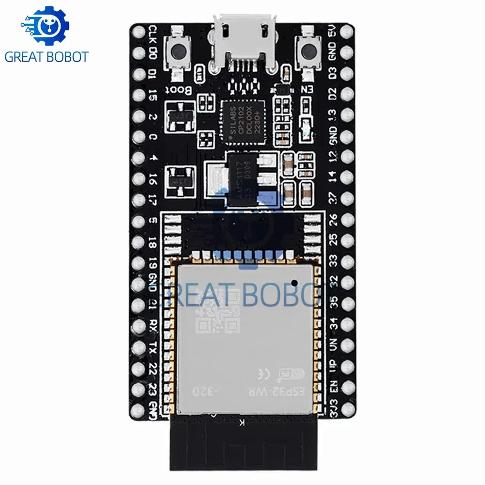 ESP32-DevKitC Development Board – WROOM-32D & 32U Arduino