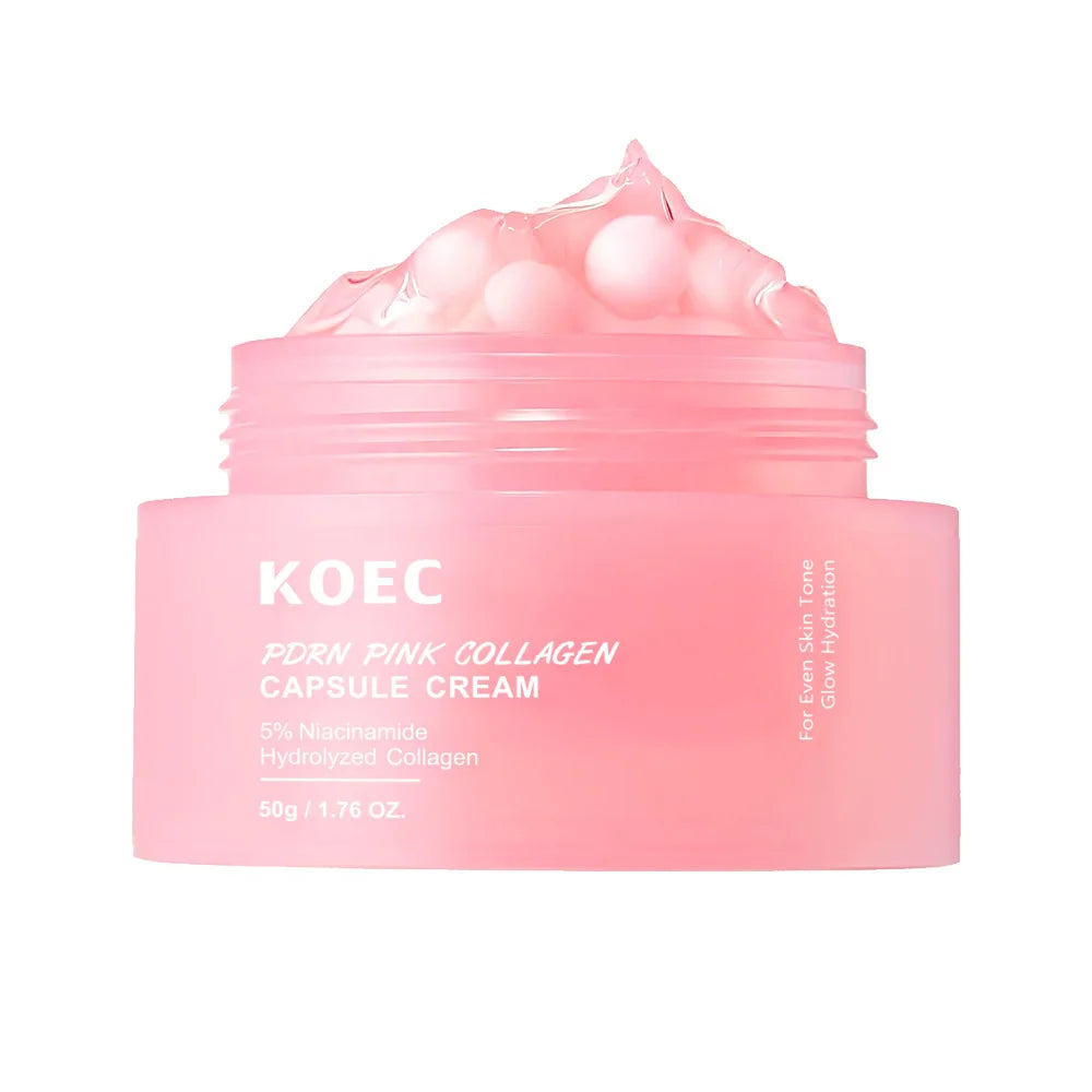 KOEC PDRN Pink Collagen Capsule Cream 50g | Niacinamide