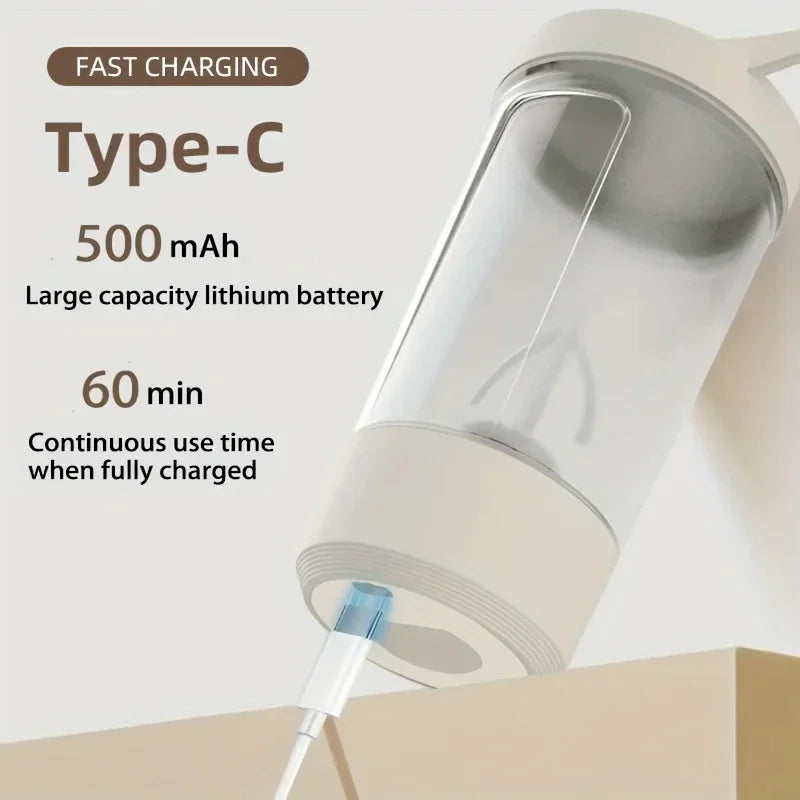Electric Self-Stirring Protein Shaker Cup 450ml | USB Mixer