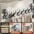 No-Drill Adhesive Wall Hooks 8 Pack – Bathroom & Kitchen