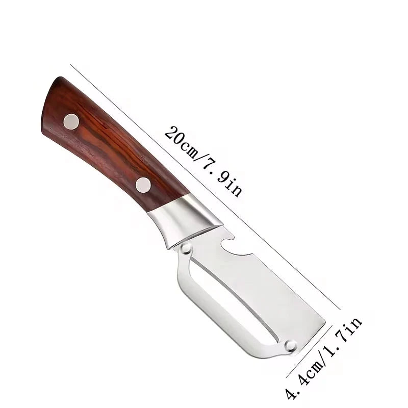 Stainless Steel Vegetable Peeler Set with Bottle Opener | 1/3/5 Pc