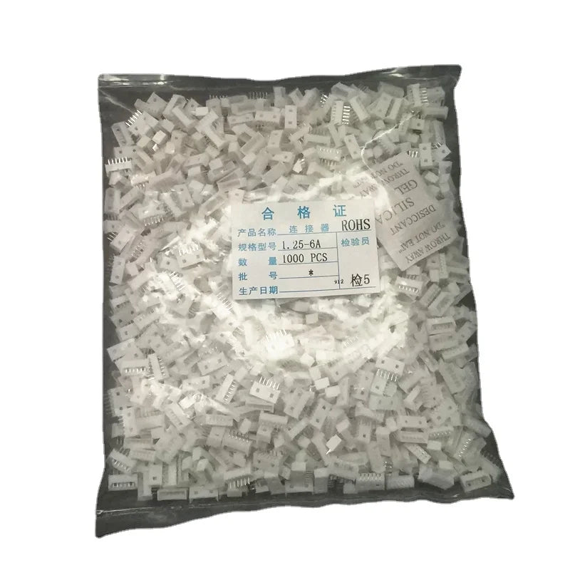 Micor JST Connector Pitch Pin Header 2P 3P 4P 5P 6P 7P 8P 9P 10P