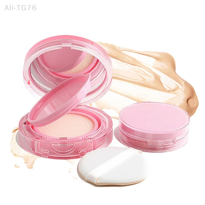 Mini Air Cushion Foundation DIY Box with Mirror & Puff