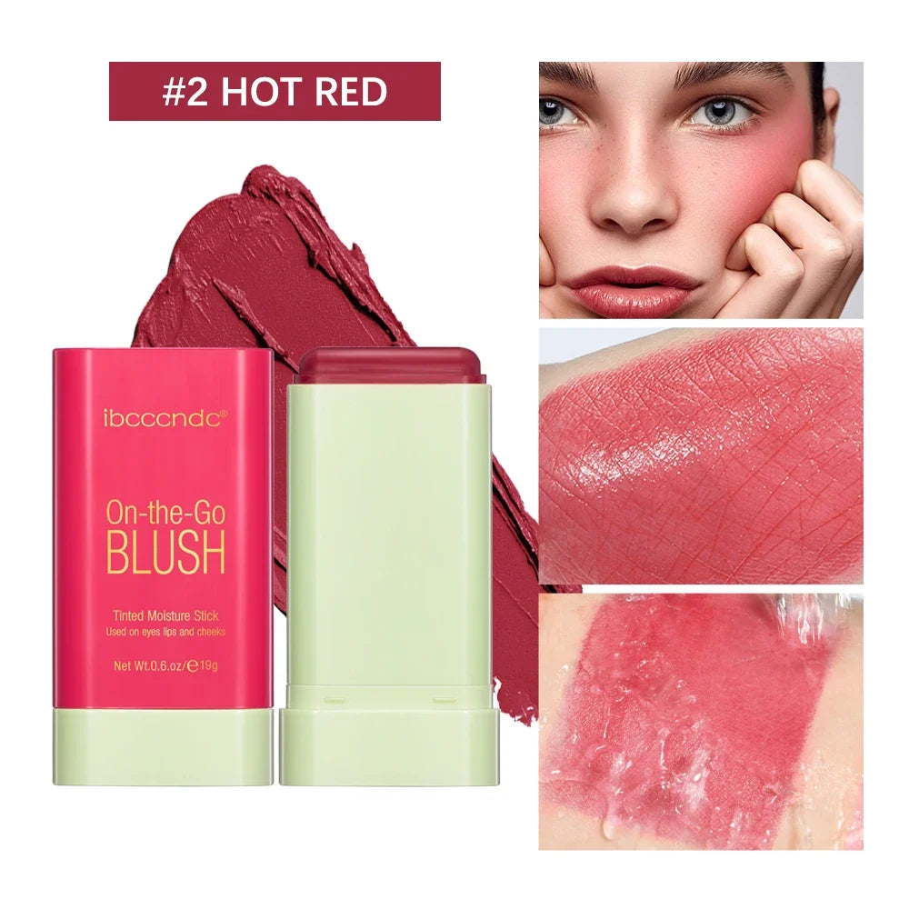 ibcccndc Cream Blush Stick – Waterproof Multi-Use Blusher