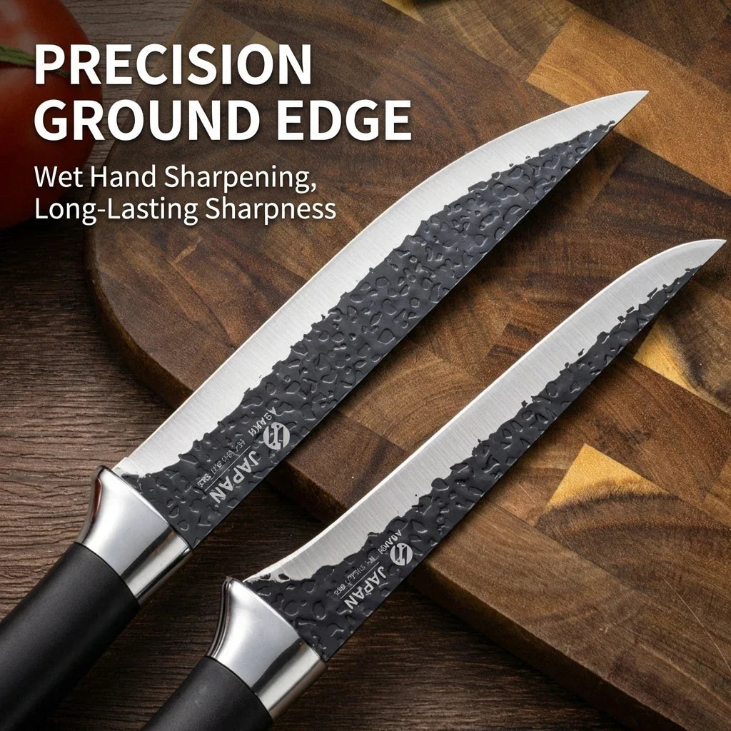 Professional Forged Stainless Steel Chef's Knife – 14.5cm Blade